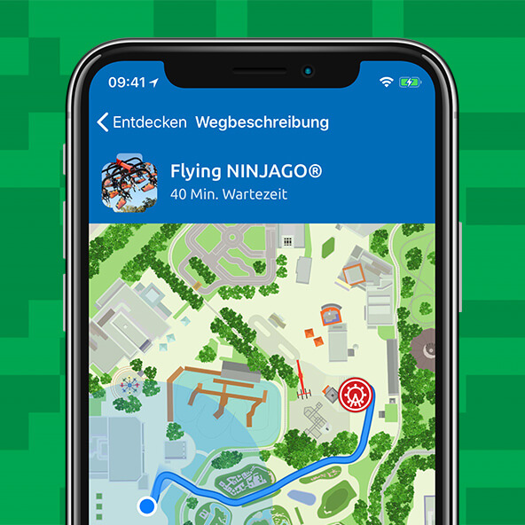 LEGOLAND App Landingpage Park Guide DE