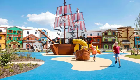 Wioska wakacyjna LEGOLAND® - Hotel Piracka Wyspa - Plac zabaw