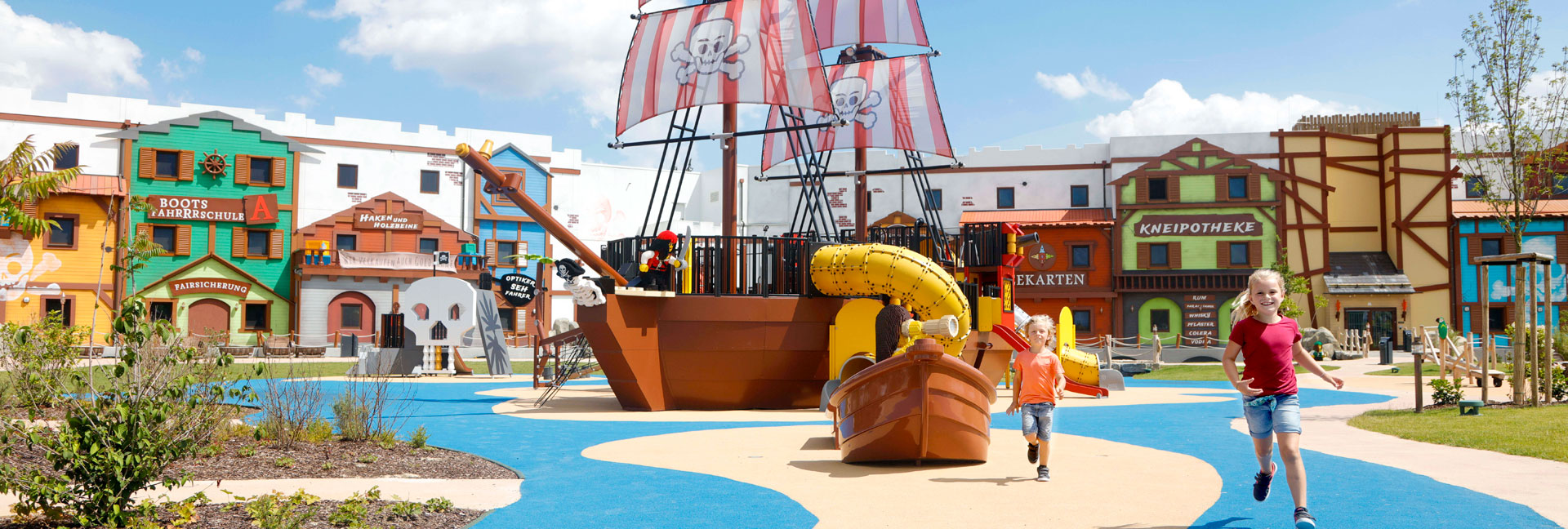 Wioska wakacyjna LEGOLAND® - Hotel Piracka Wyspa - Place zabaw