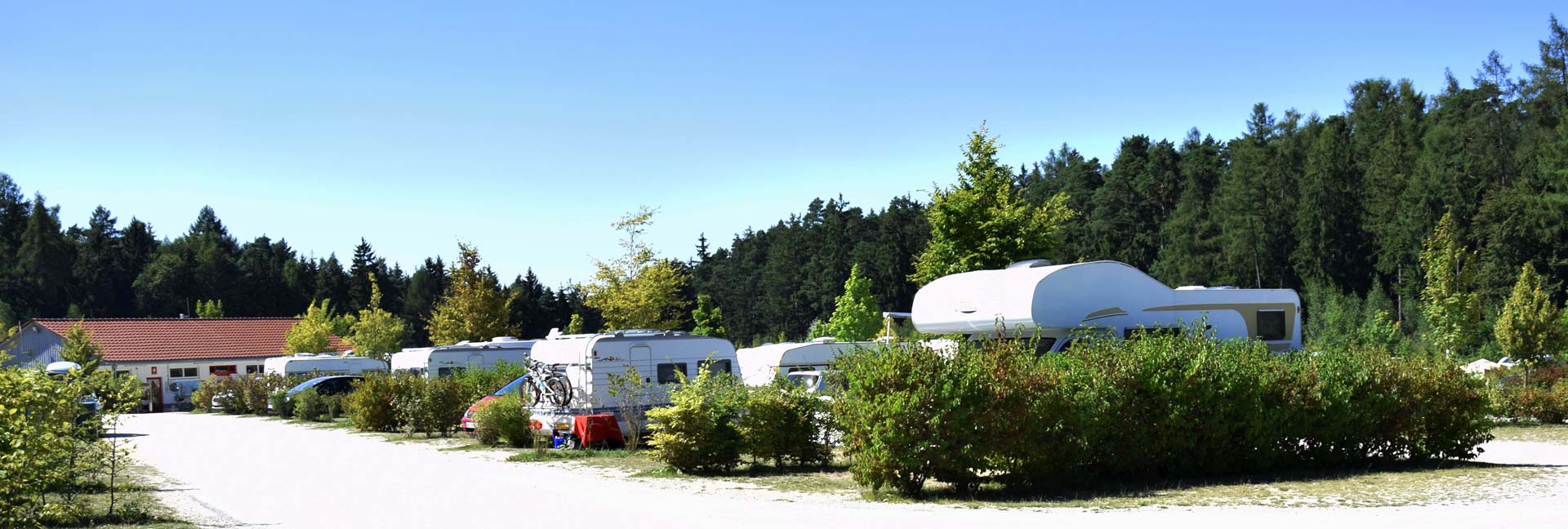 Campingplatz im LEGOLAND Feriendorf 