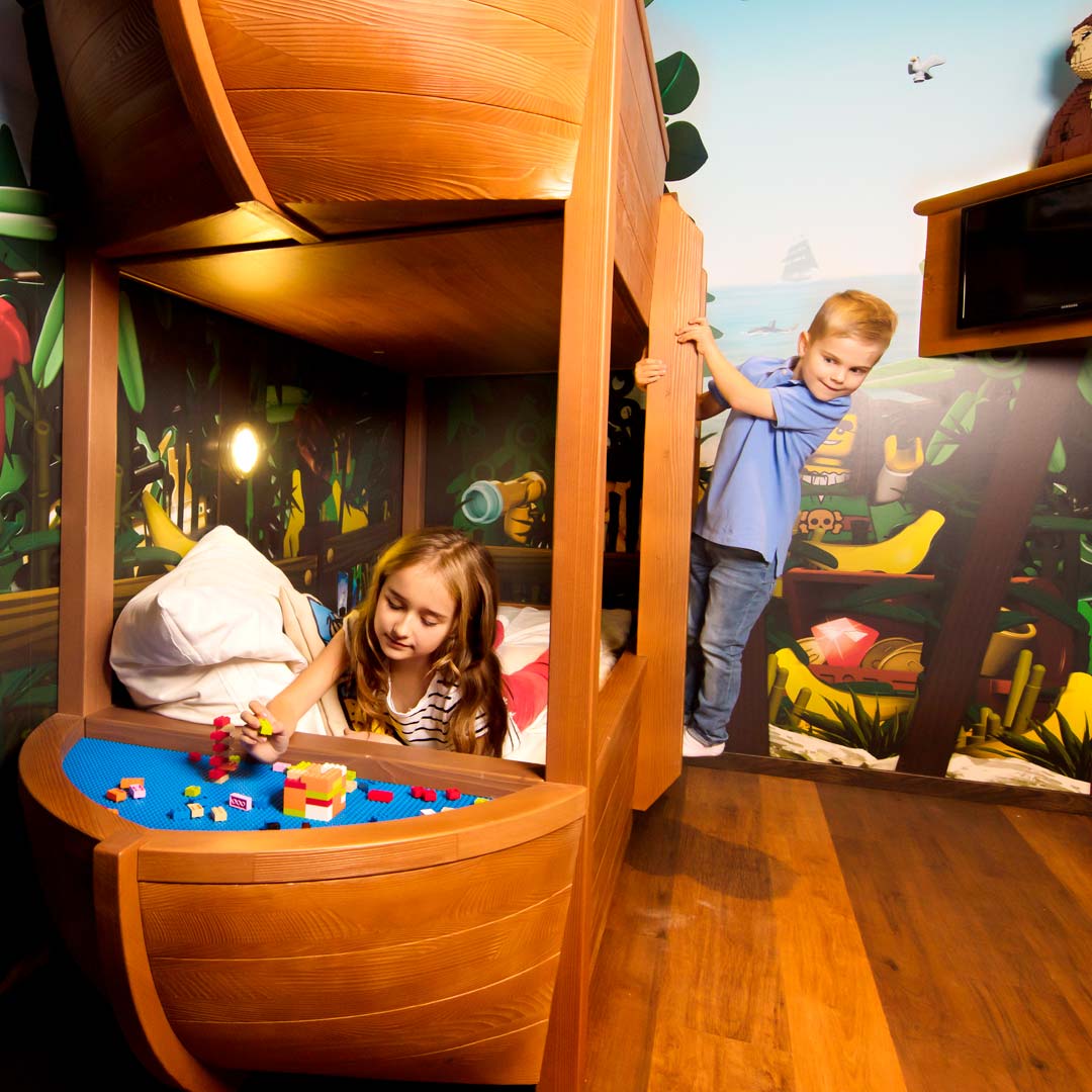 Villaggio turistico LEGOLAND® - Hotel Isola dei pirati - Camera dei bambini