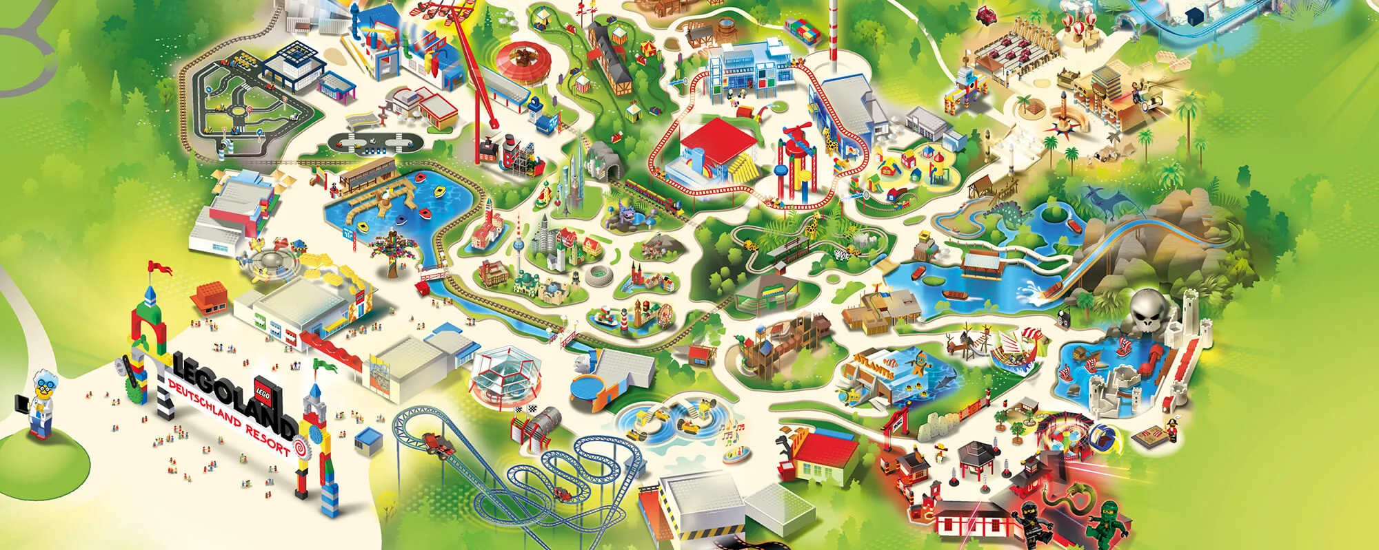LEGOLAND Deutschland Parkplan 2026