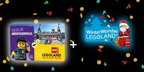 LEGOLAND Black Fun Days Merlin Pass