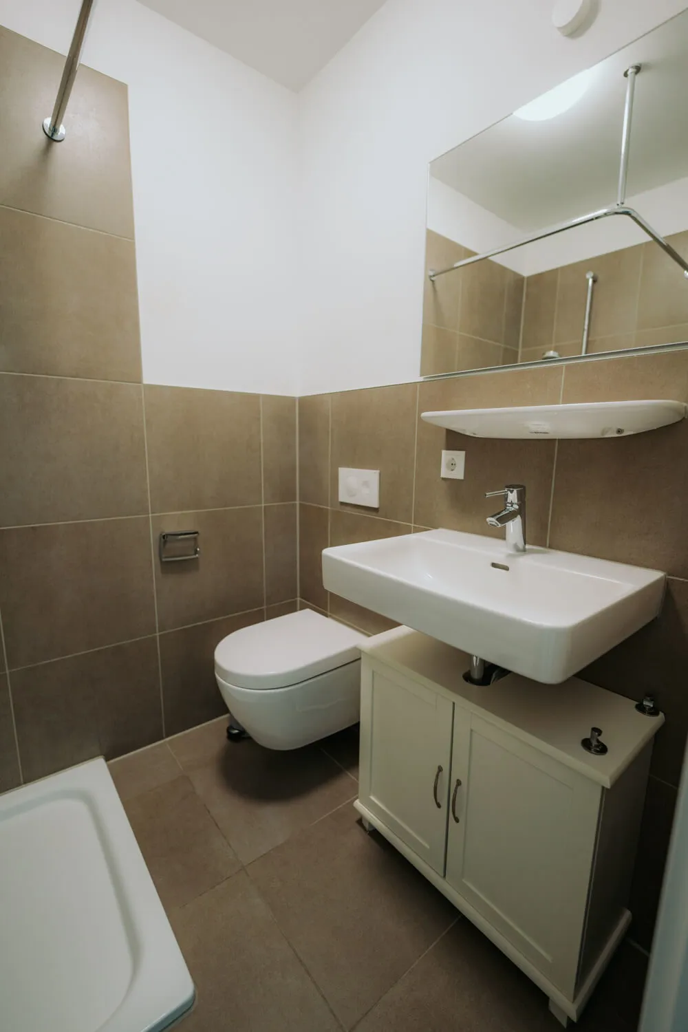 LEGOLAND Mitarbeiterunterkunft Innenansicht Bad