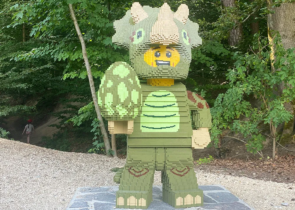LEGO Figur Gross Triceraptos Costume Fan