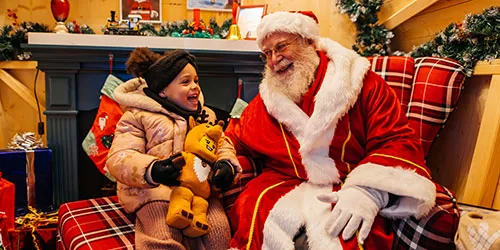 LEGOLAND WinterWonder Besuch beim Weihnachtsmann