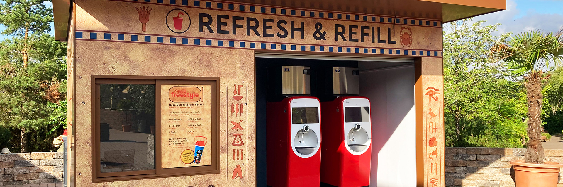Refresh & Refill - Coca-Cola freestyle