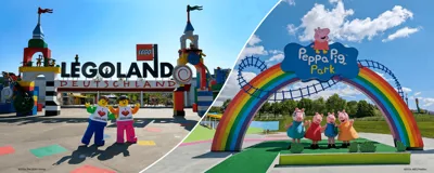Portail LEGOLAND Allemagne et portail PEPPA PIG Park