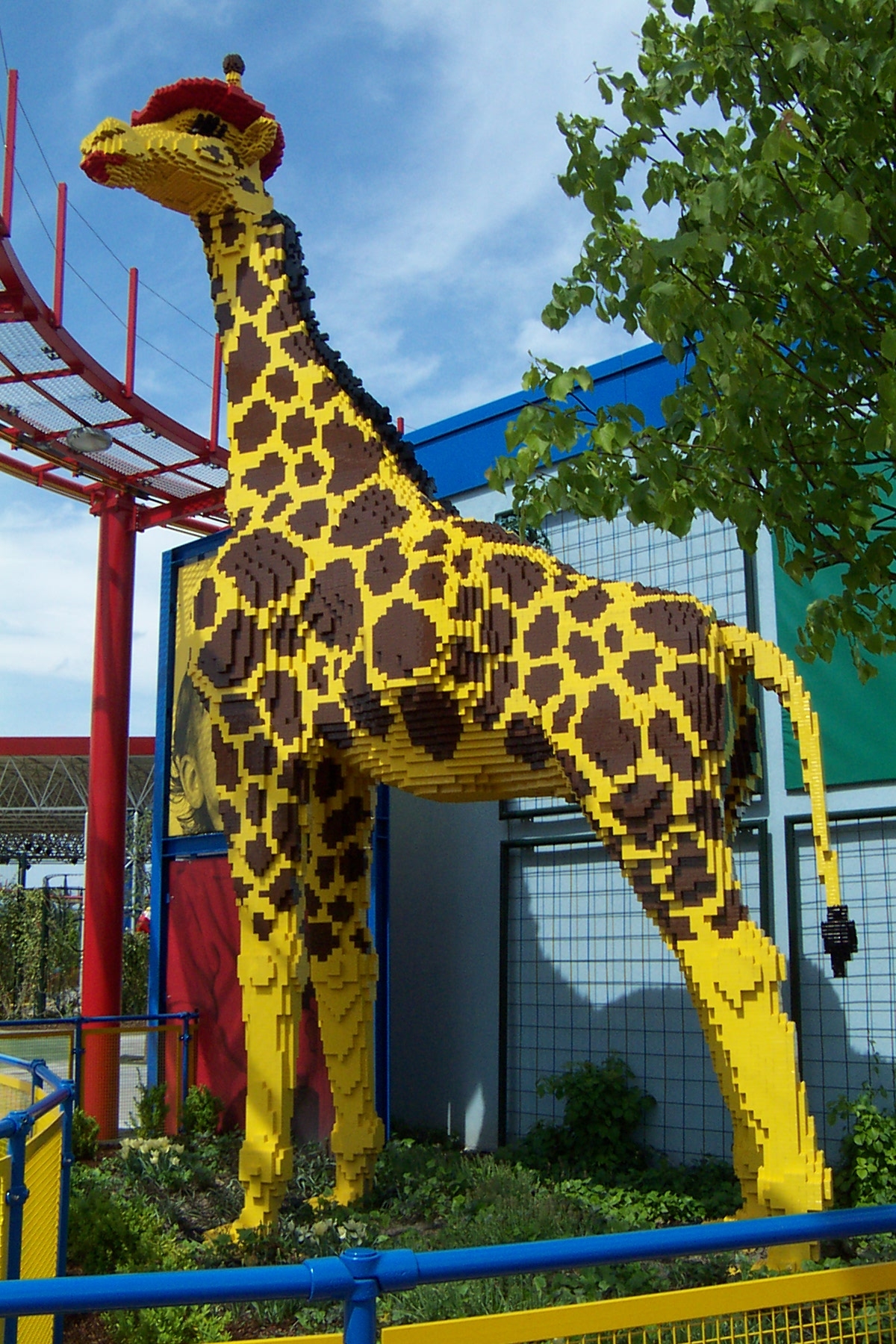 LEGOLAND Giraffe am Tret-O-Mobil