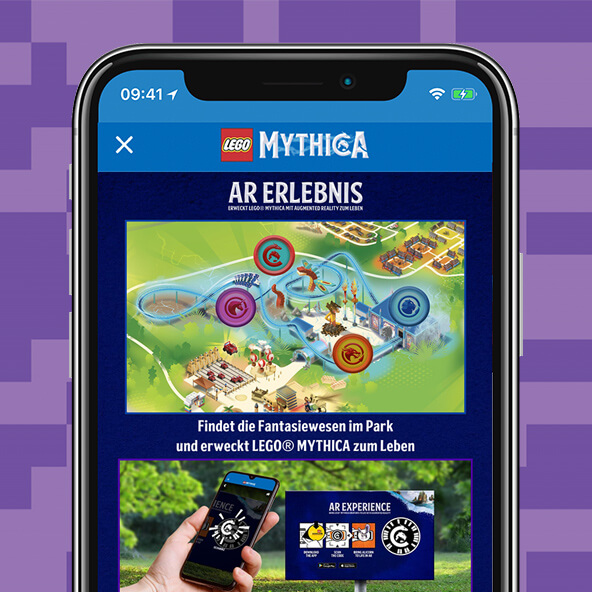 LEGOLAND App Mythica AR Erlebnis