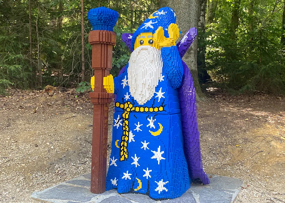 LEGO Figur Gross Wizard