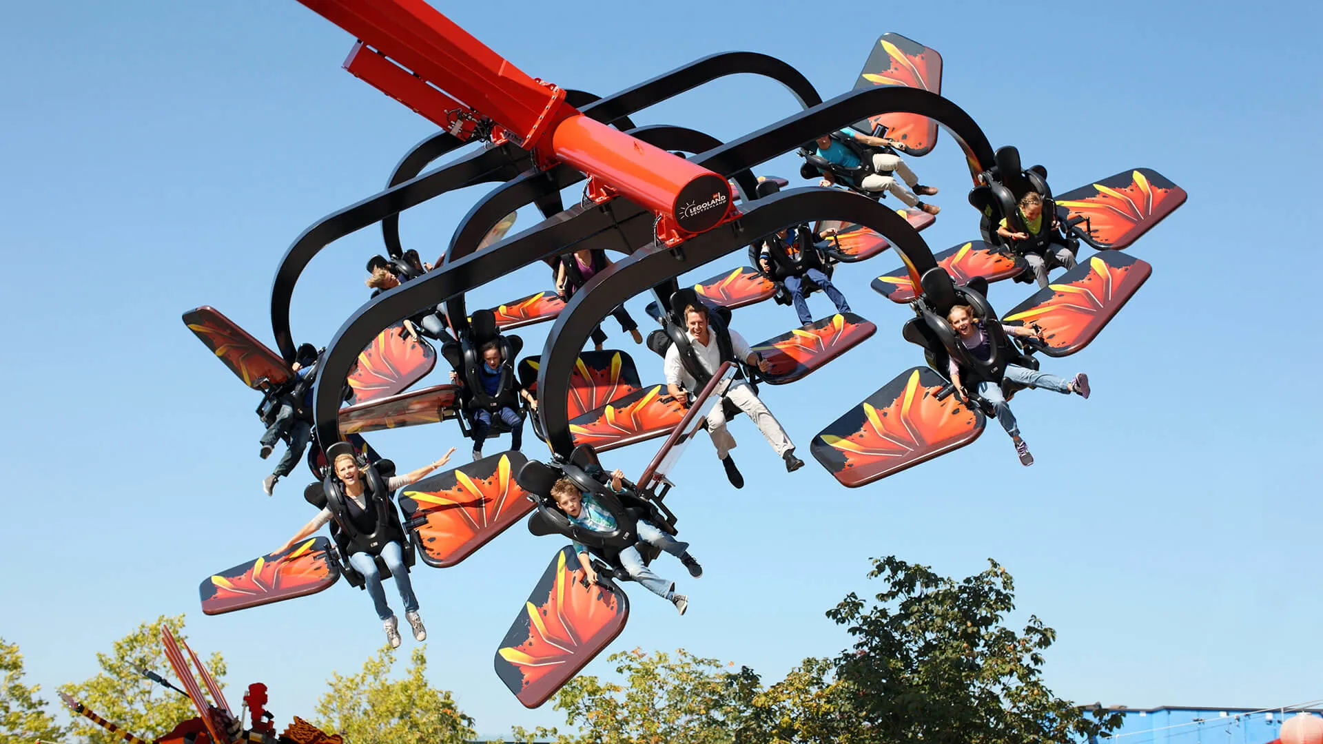 LEGOLAND Rides Flying NINJAGO