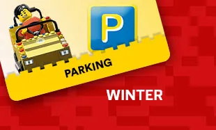 LEGOLAND Parking Winter