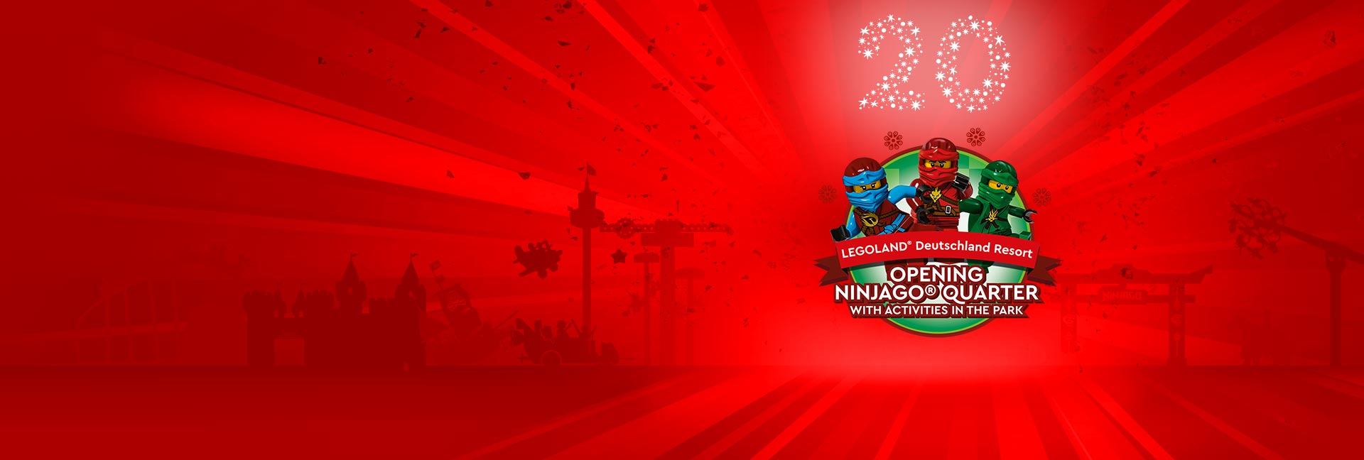 Opening NINJAGO® Quarter with Activities in the Park