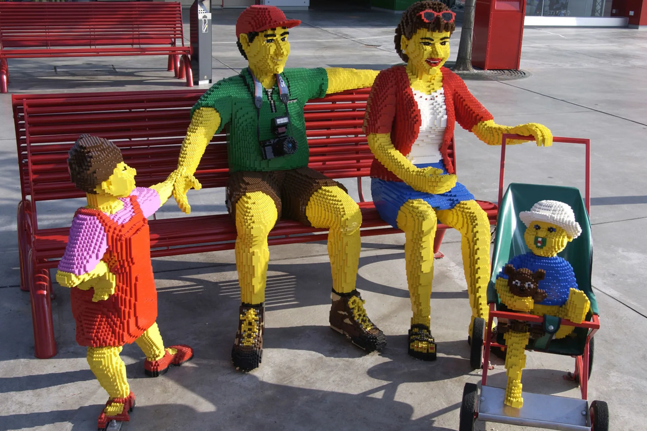 Eingangsbereich im Legoland Deutschland Resort