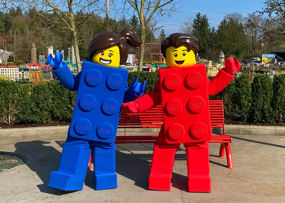 LEGOLAND Bewohner LEGO Brick Girl & LEGO Brick Boy