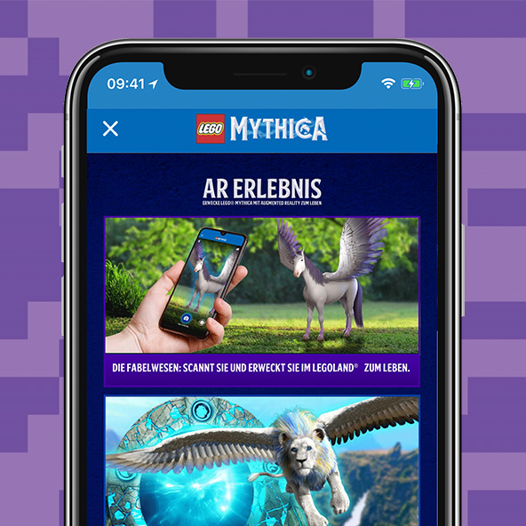 LEGOLAND App Mythica AR Erlebnis