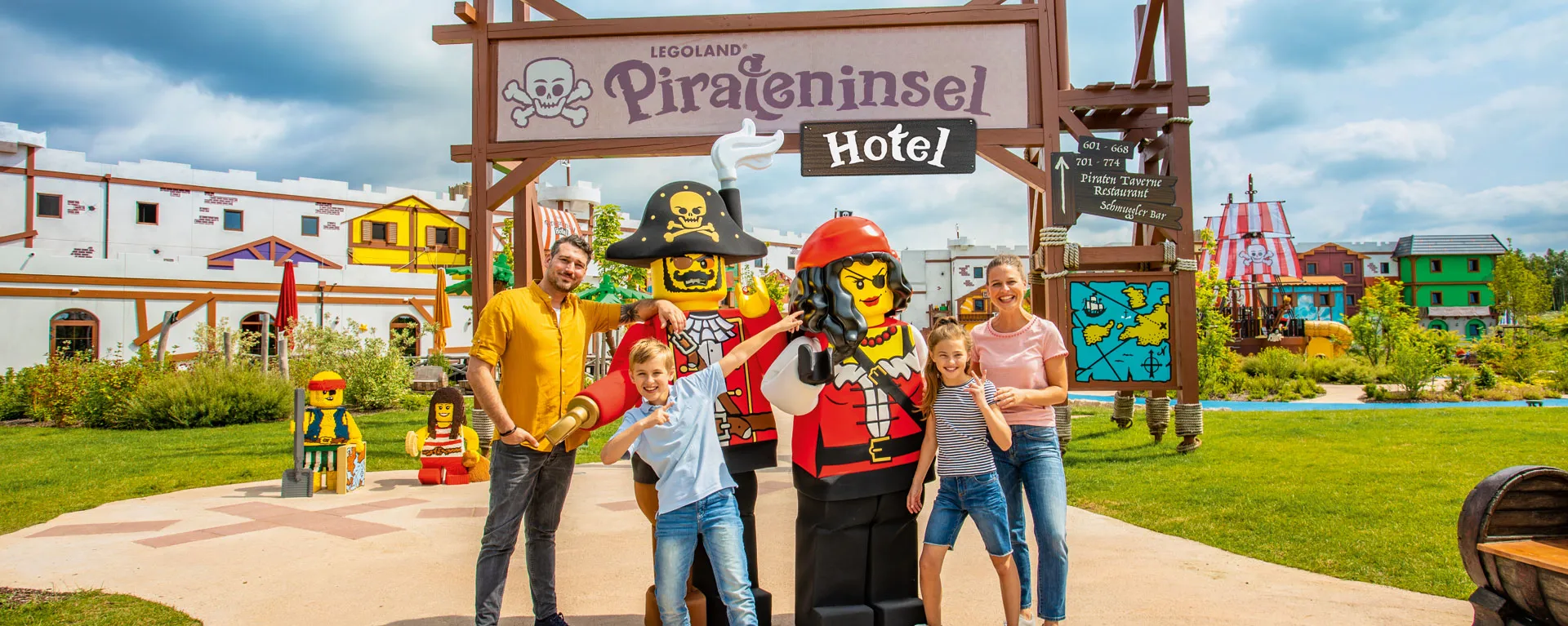 LEGOLAND Feriendorf Pirateninsel Hotel 