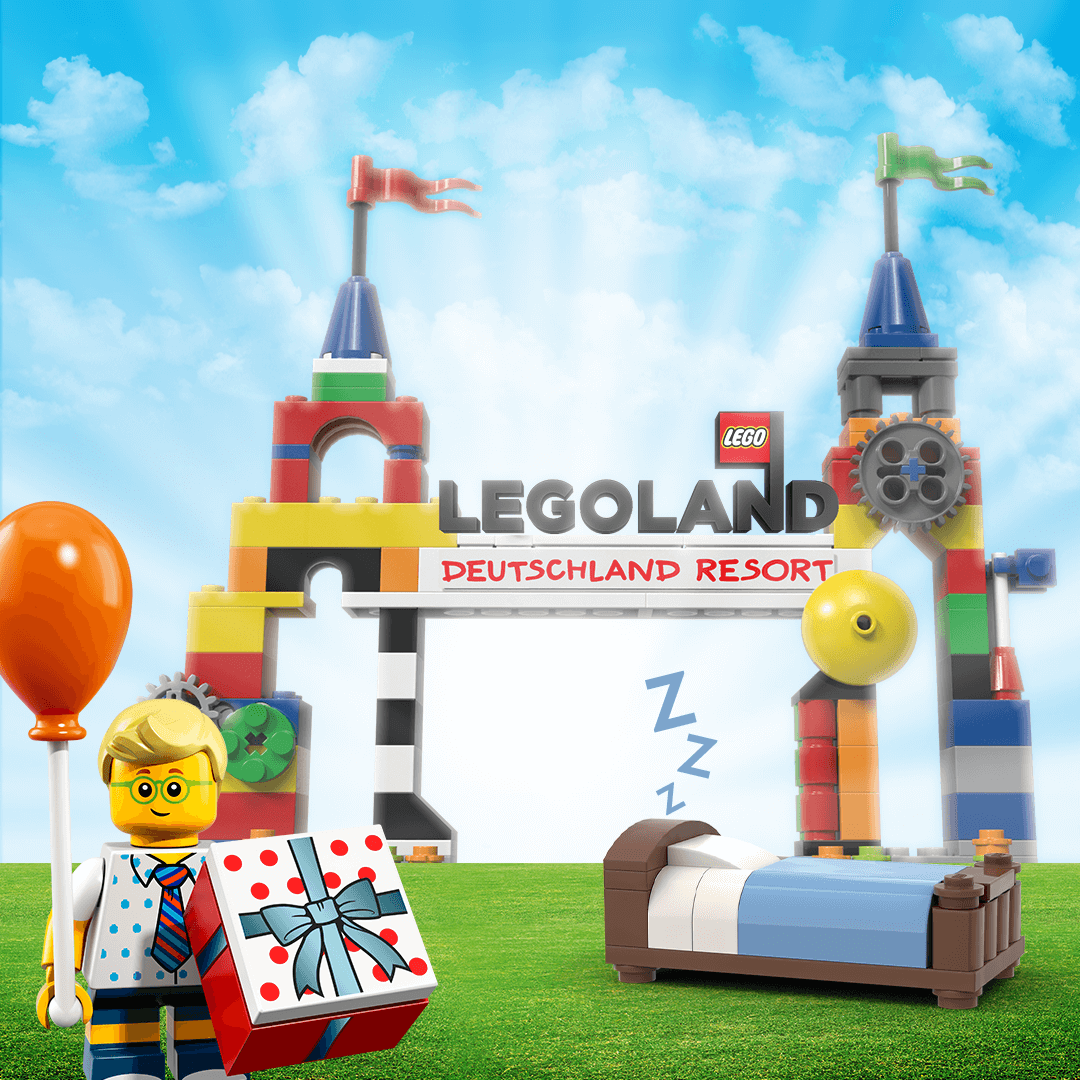 Legoland Holidays Wertgutschein für ein Übernachtungspaket