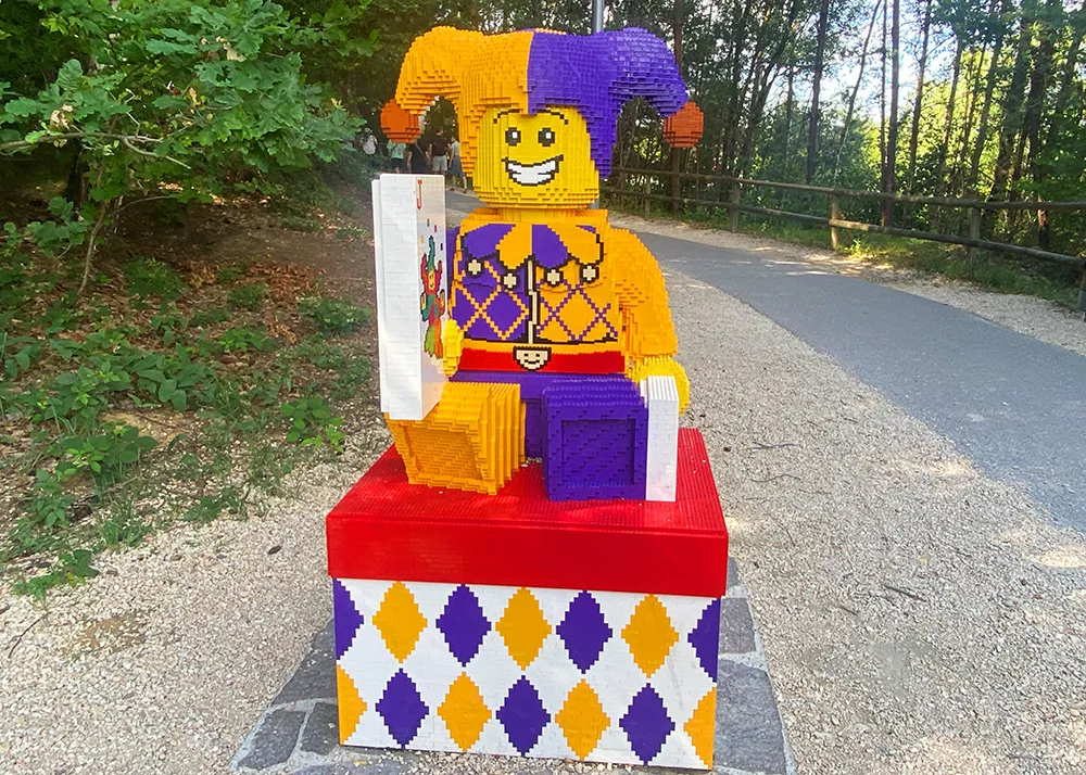 Lego figur Gross Castle Jester