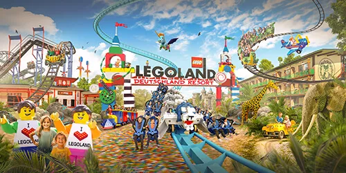 Day tickets for LEGOLAND Deutschland with key visual 2025