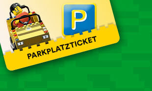 LEGOLAND Parkplatz Ticket 